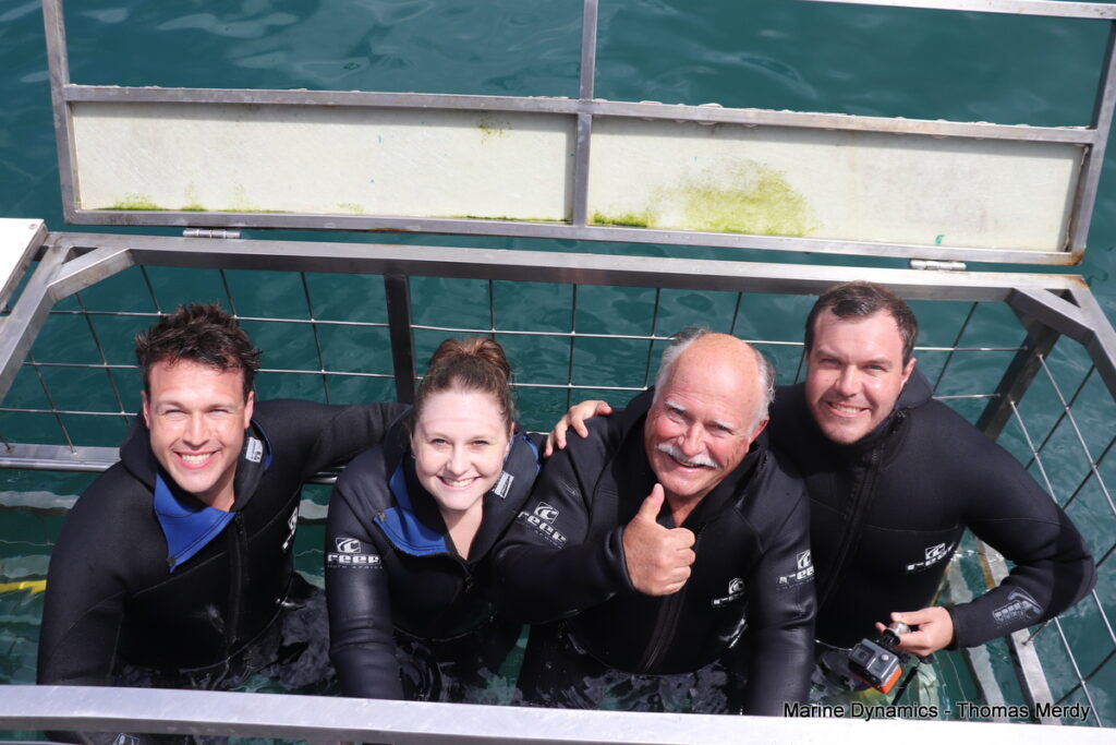 Shark cage diving, Gansbaai