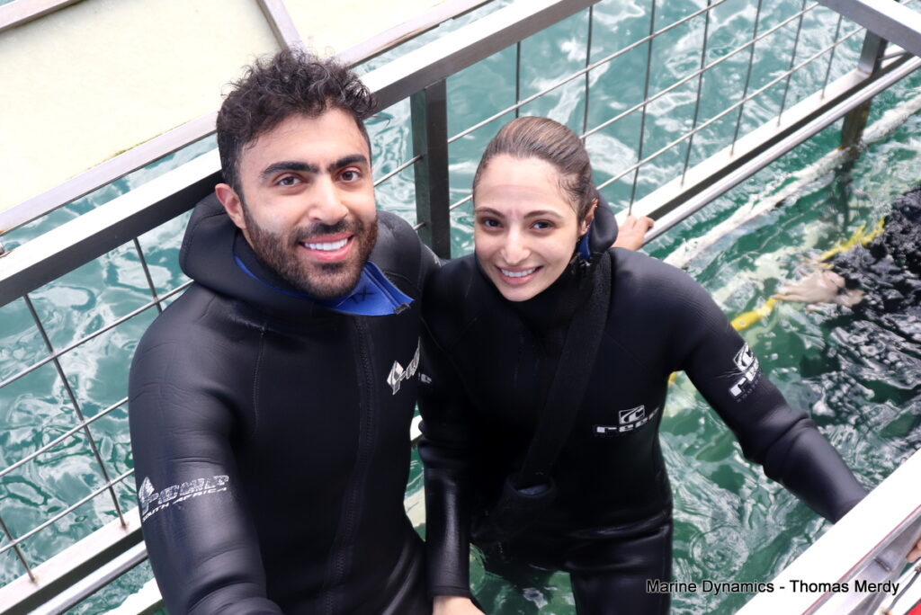 Shark cage diving, South Africa Gansbaai