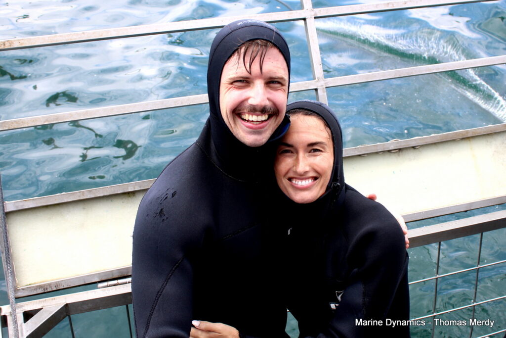 Shark cage diving, South Africa, Gansbaai