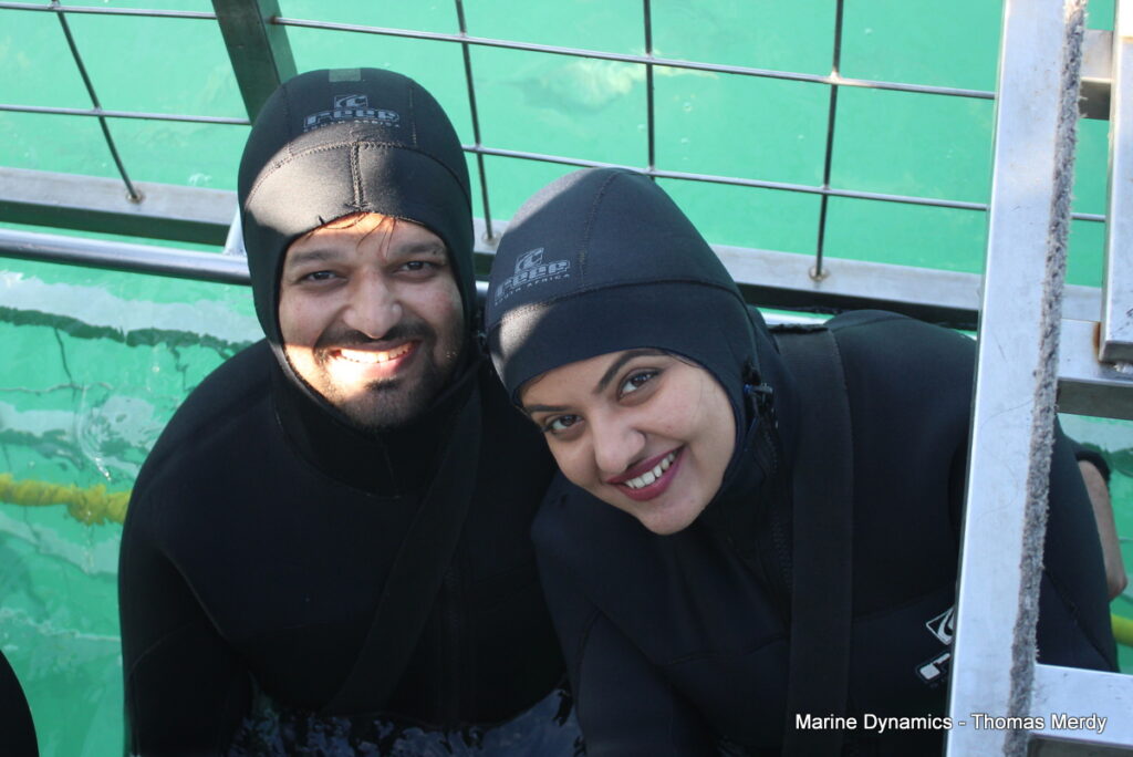 Shark cage diving, South Africa, Gansbaai
