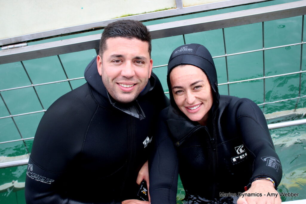 Gansbaai, South Africa, Shark cage diving