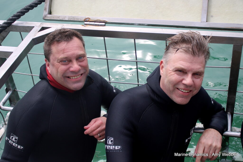 Gansbaai, South Africa, Shark cage diving